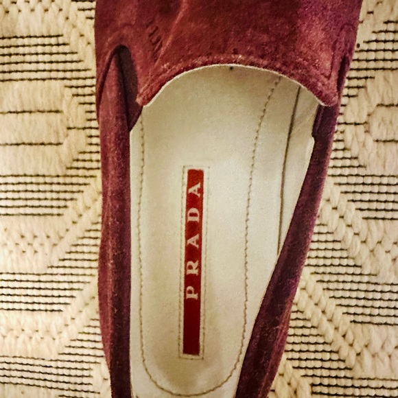 PRADA SUEDE LOAFERS - Picture 3 of 8